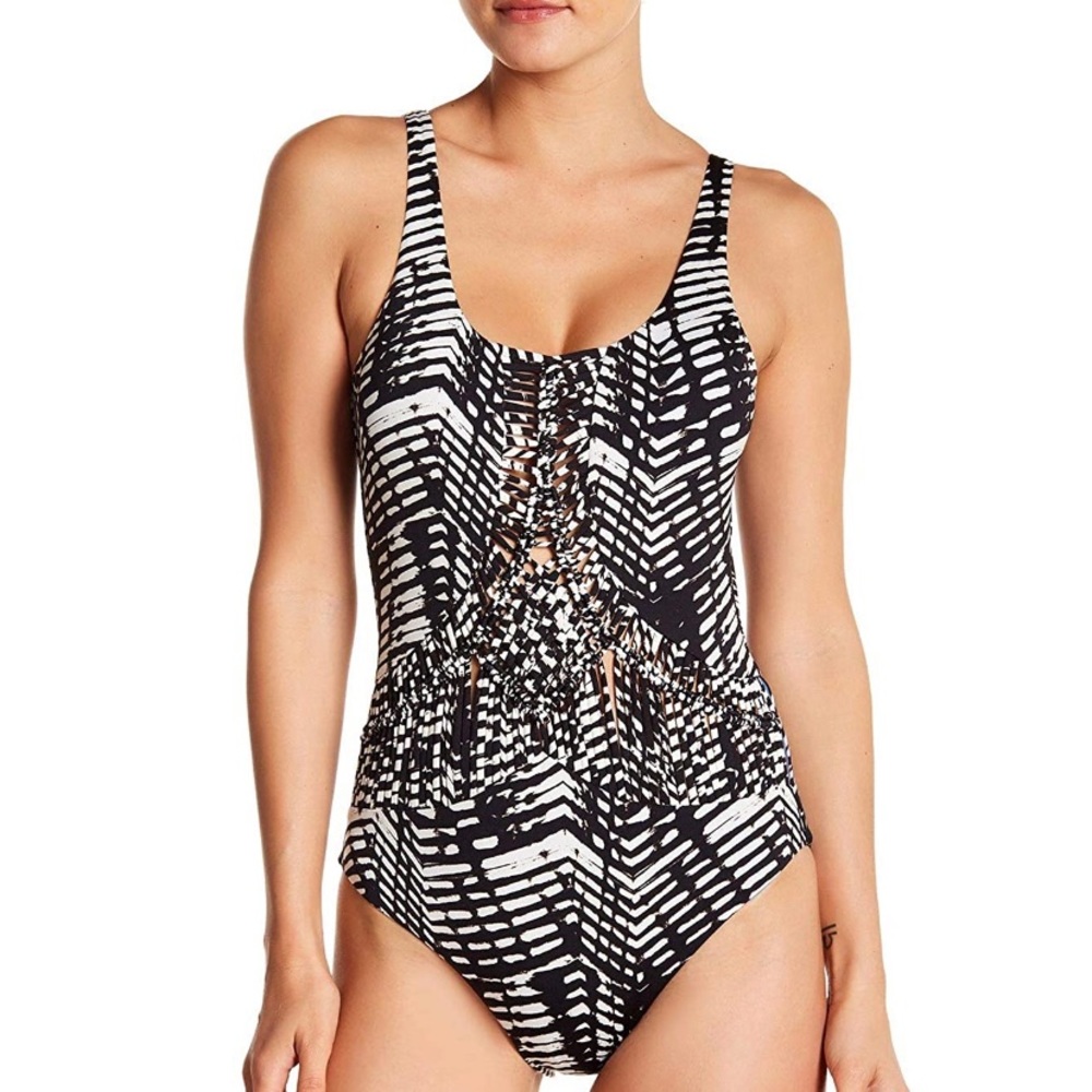Dolce Vita Jungle Beat Macrame Swim Suit S